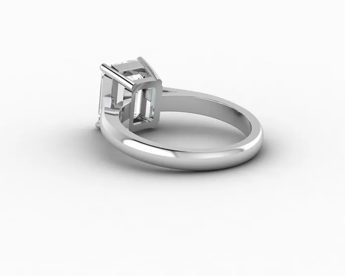 Sapheena Jewelry Rings Caterina 25 Ct Solitaire Emerald Cut Engagement Ring