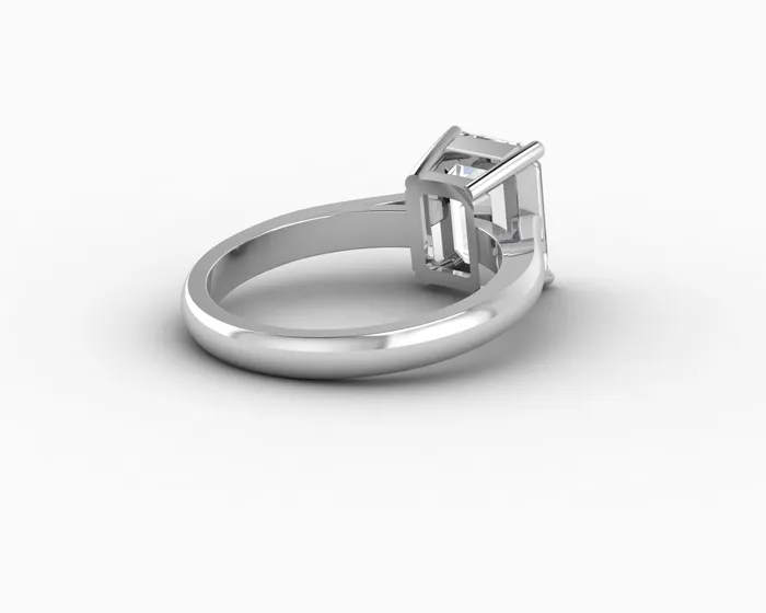 Sapheena Jewelry Rings Caterina 25 Ct Solitaire Emerald Cut Engagement Ring