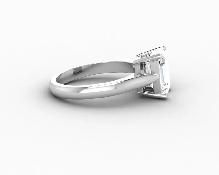 Sapheena Jewelry Rings Caterina 25 Ct Solitaire Emerald Cut Engagement Ring