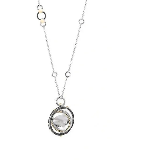 JMS always Necklaces Original John Hardy Moon Door Mother Of Pearl Long Necklace NZS301065MOPX2830