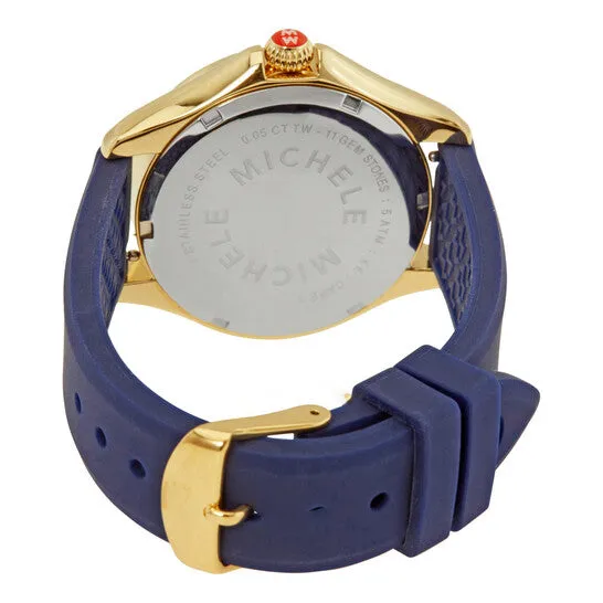 Original Michele Cape Topaz Silver Dial Ladies Watch MWW27A000013 JMS always Watches