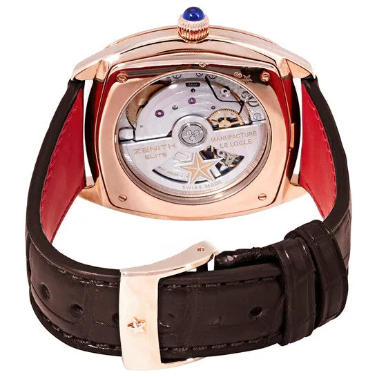 Original Zenith Heritage Star Moonphase 18kt Rose Gold Ladies Watch 22192569201C725 JMS always Earrings