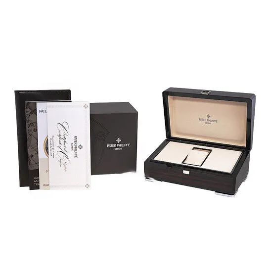 PreStyled Sets Original Patek Philippe Grand Complications Celestial 18K White Gold Diamond Mens Watch 6104G001 JMS always