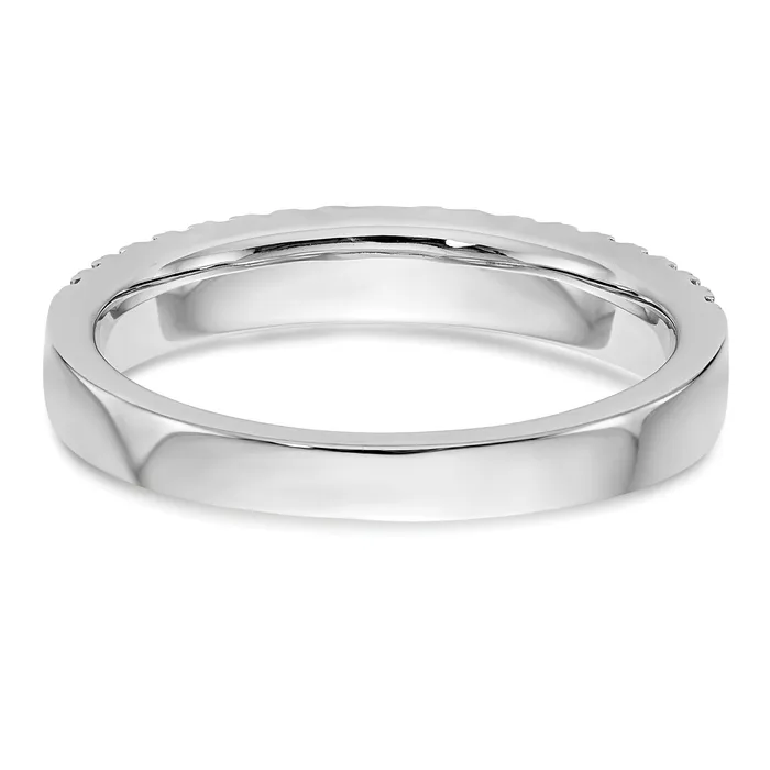 Rings Goldia 14k White Gold 38 Ct Lab Grown Diamond VSSI G Double Row Band Ring