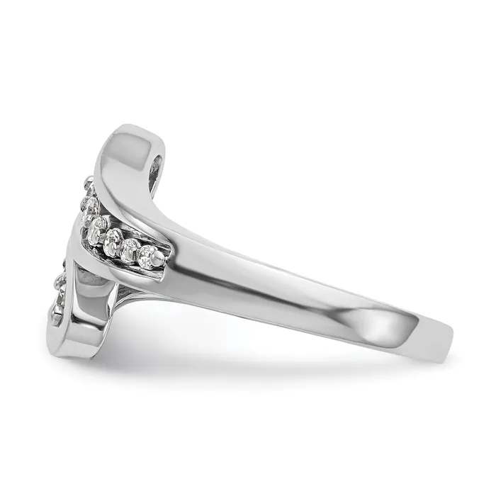 Rings Goldiacom 14K White Gold Diamond Band