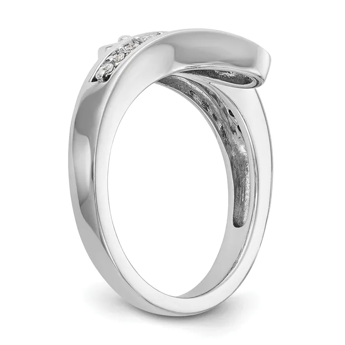 Rings Goldiacom 14K White Gold Diamond Band