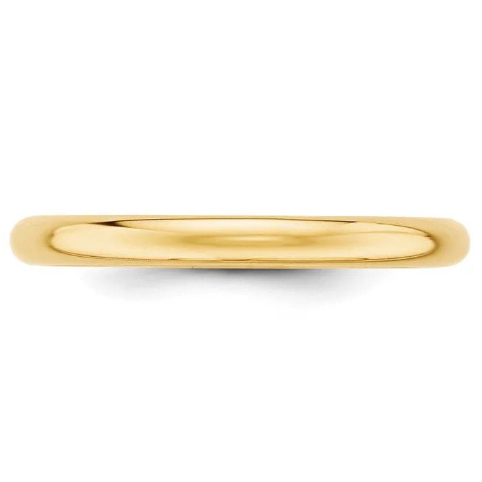 Rings Goldia Solid 14K Yellow Gold 25mm Half Round MensWomens Wedding Band Ring Size 12 Rings Goldia Solid 14K Yellow Gold 25mm Half Round MensWomens Wedding Band Ring Size 12