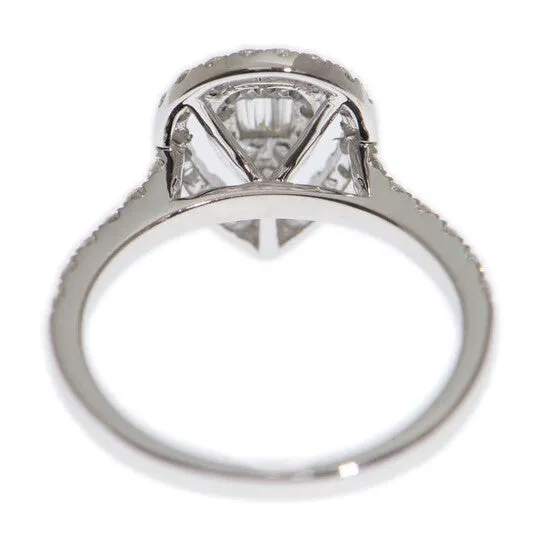 Rings Original New J Collection Fine Jewellery Ring W Diamond43 Rddi 063 Ct2 Tpditapa 006 Ct18kw 295 Gm 18kt White Gold Silver JMS always