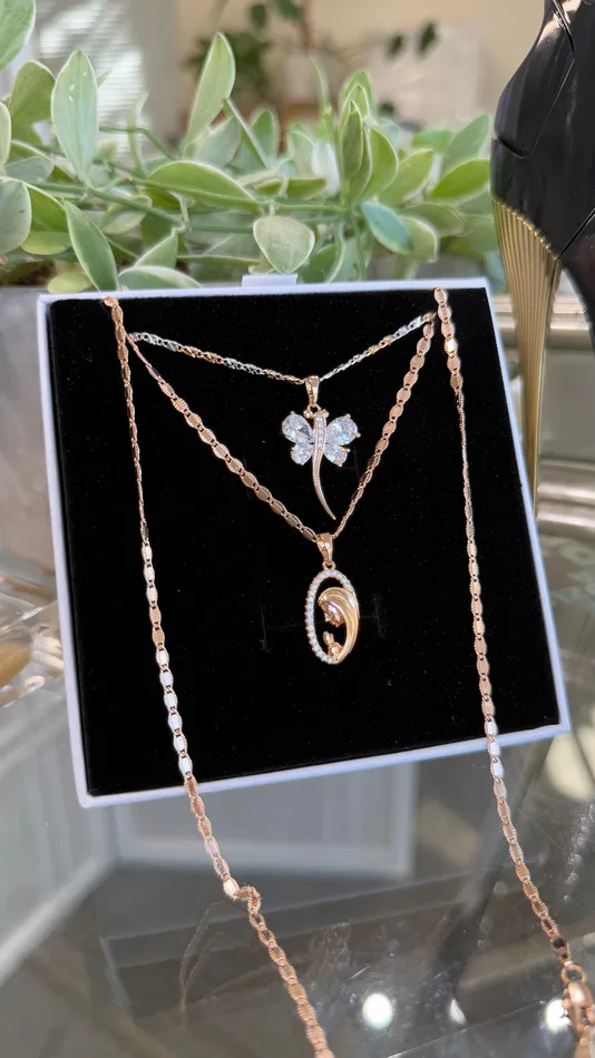 Necklaces MP Jewelry Dragonfly Mary Necklace Set