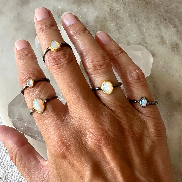 Rings Robindira Unsworth Odette Australian Opal Ring