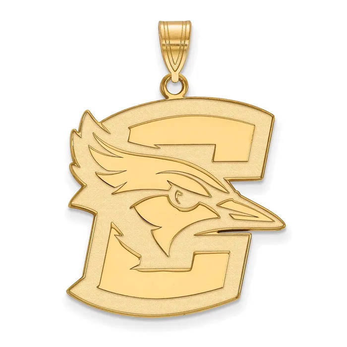 TreasureFineJewelers 14K Yellow Gold Creighton University XL Pendant PreStyled Sets