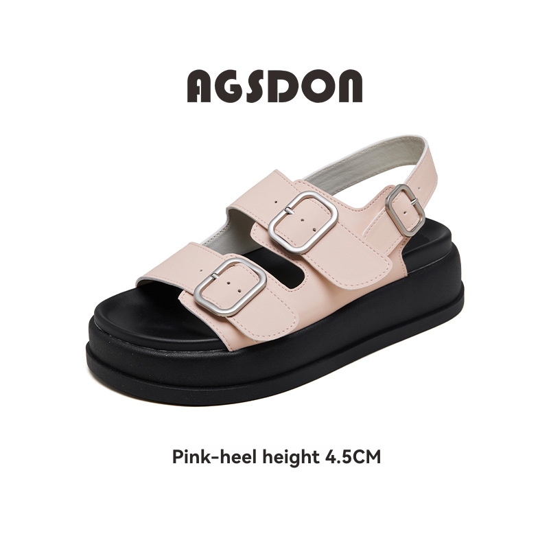 Ankle Boots | Patent Buckle Flatform Sandal  – Womens Ankle Boots Ankle Boots