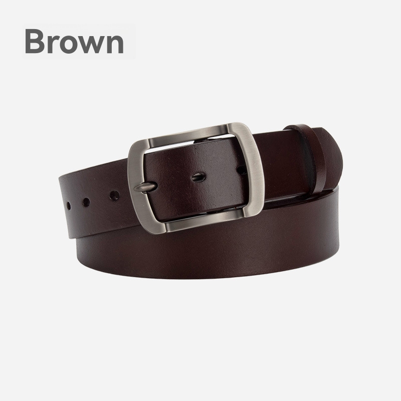 Belts & Suspenders | Leather Casual Belt  – Mens Accessories Belts & Suspenders