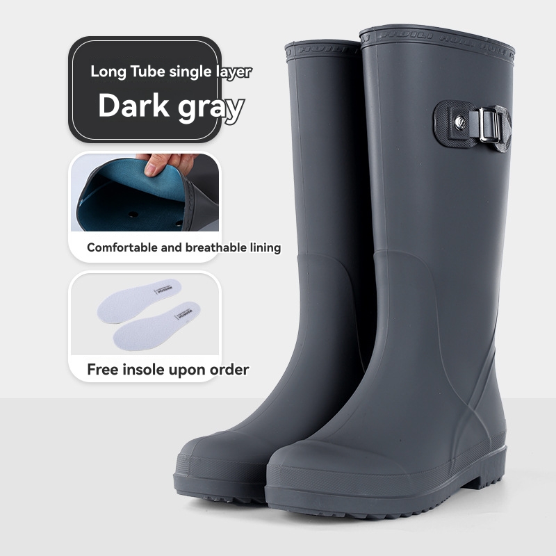 Boots | Fleece Lined Wellington Boots  – Mens Boots Boots