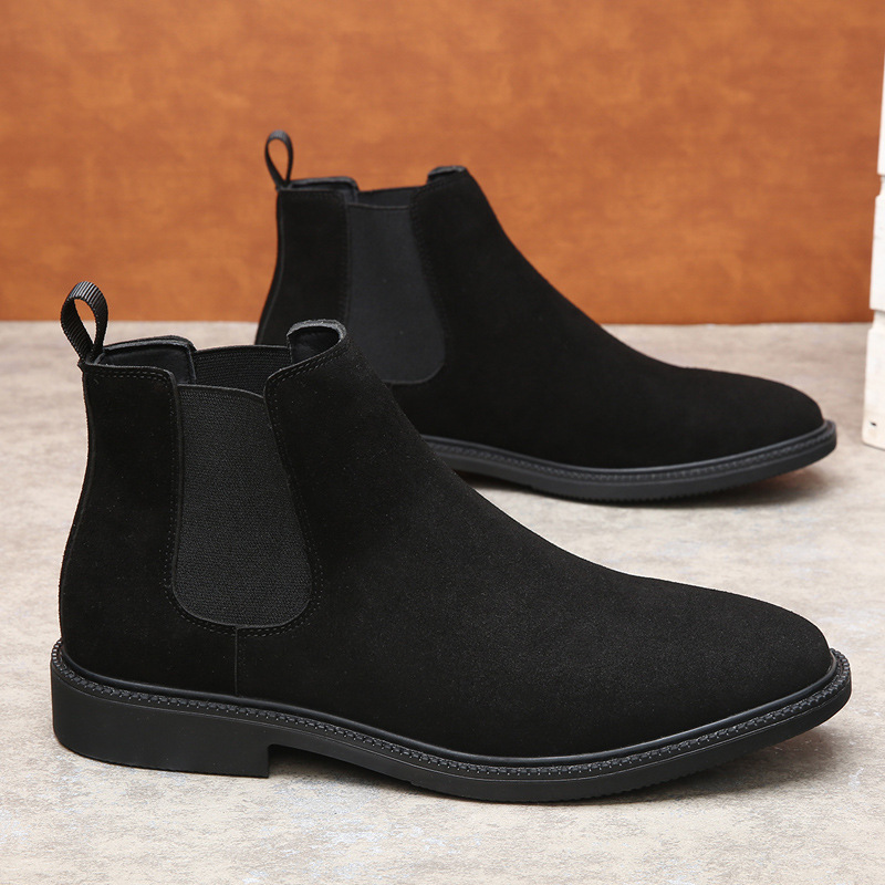 Boots | Wide Fit Leather Chelsea Boots  – Mens Boots Boots