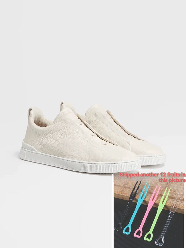 Casual Shoes | Leather Slip-On Trainers With Freshfeet™  – Mens Casual Shoes Casual Shoes