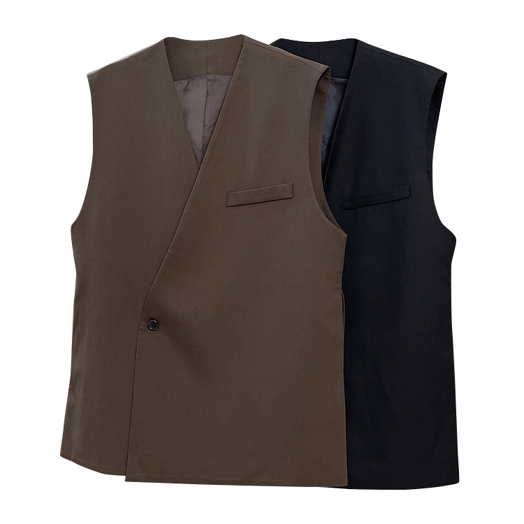 Coats & Jackets | Asymmetric Waistcoat With Wool  – Womens Clothing Coats & Jackets