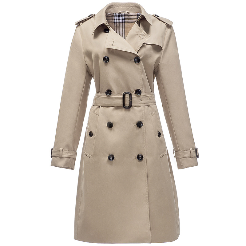 Coats & Jackets | Cotton Rich Belted Longline Trench Coat  – Womens Clothing Coats & Jackets