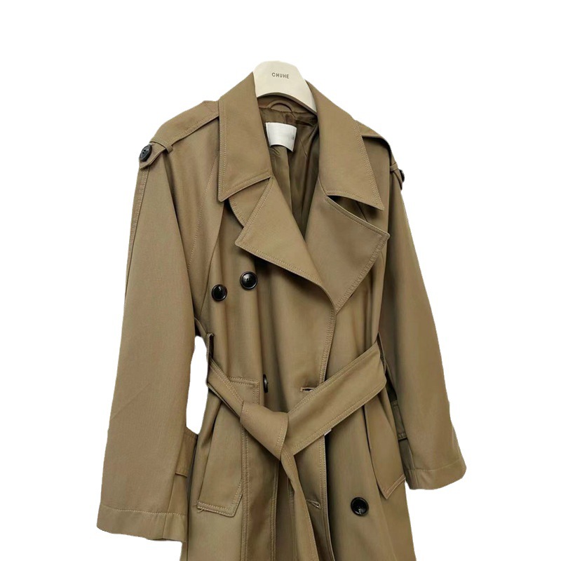 Coats & Jackets | Cotton Rich Longline Trench Coat  – Womens Clothing Coats & Jackets