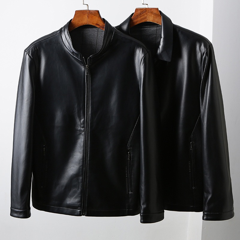 Coats & Jackets | Leather Biker Jacket  – Mens Clothing Coats & Jackets