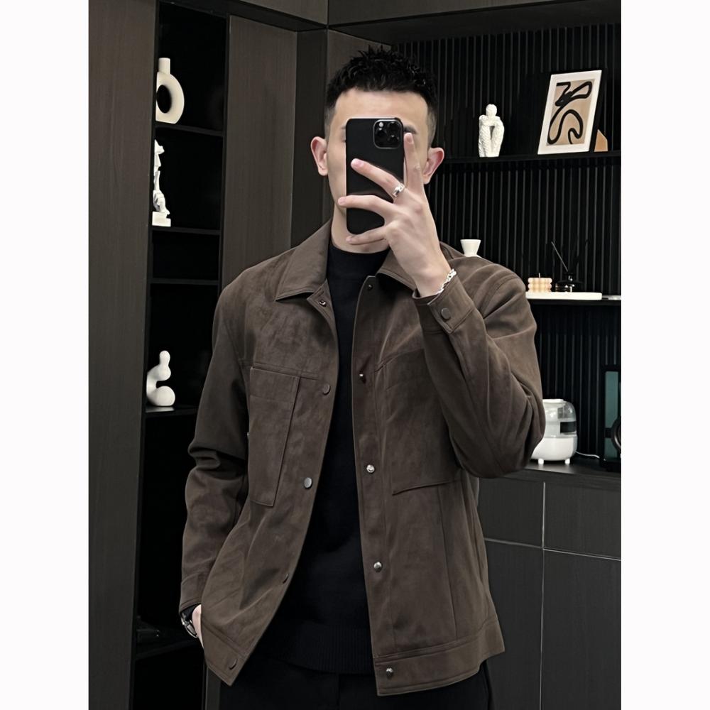 Coats & Jackets | Suede Shacket  – Mens Clothing Coats & Jackets