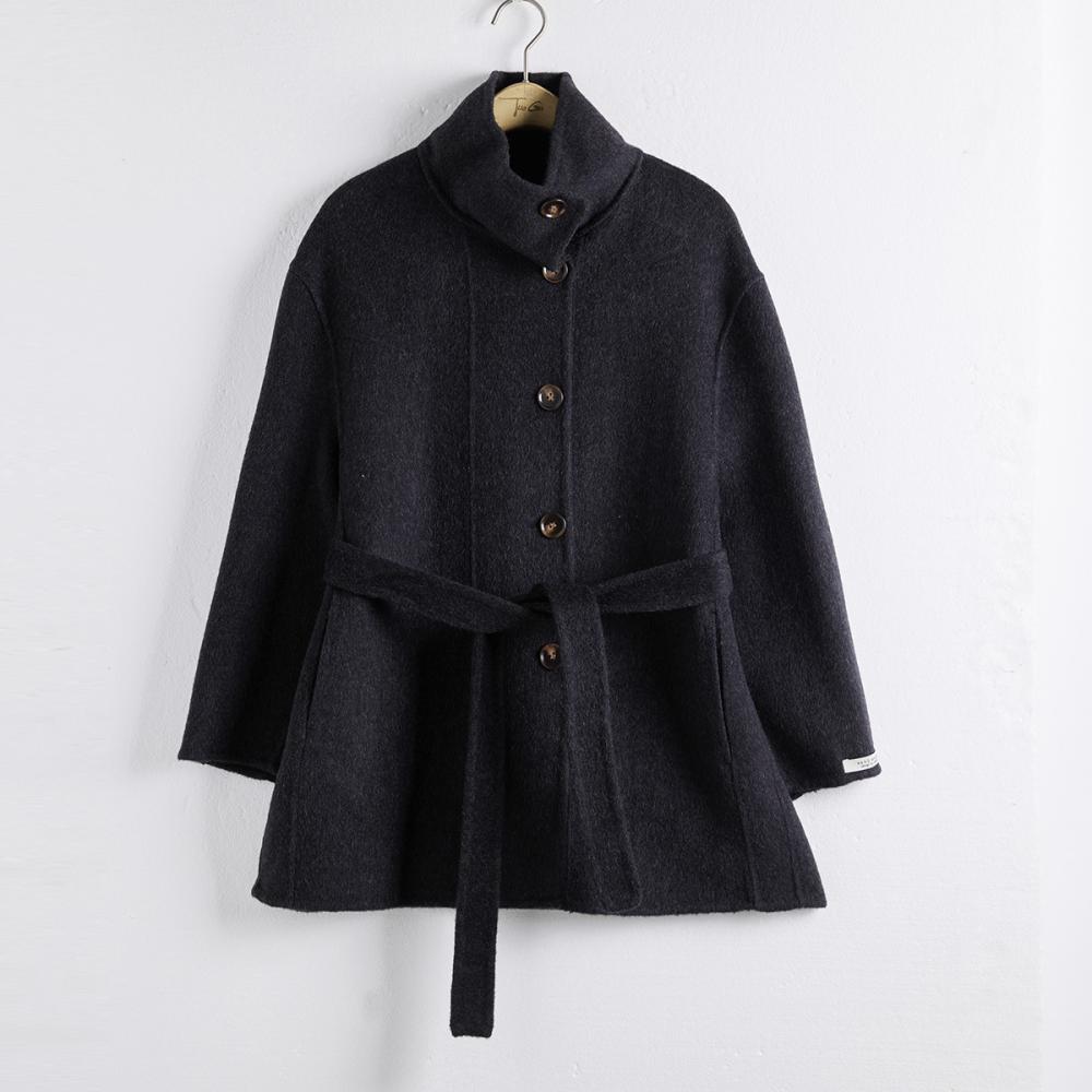 Coats & Jackets | Wool Blend Funnel Neck Coat  – Mens Clothing Coats & Jackets