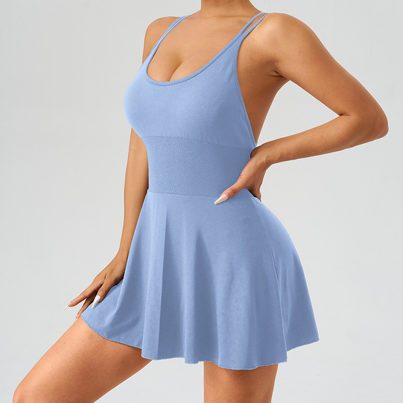 Dresses & Jumpsuits | Padded V-Neck Swim Dress  – Womens Clothing Dresses & Jumpsuits