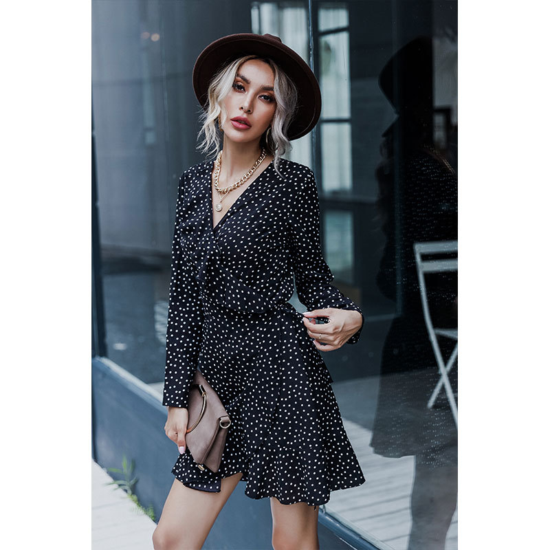 Dresses & Jumpsuits | Polka Dot Midaxi Tea Dress  – Womens Clothing Dresses & Jumpsuits