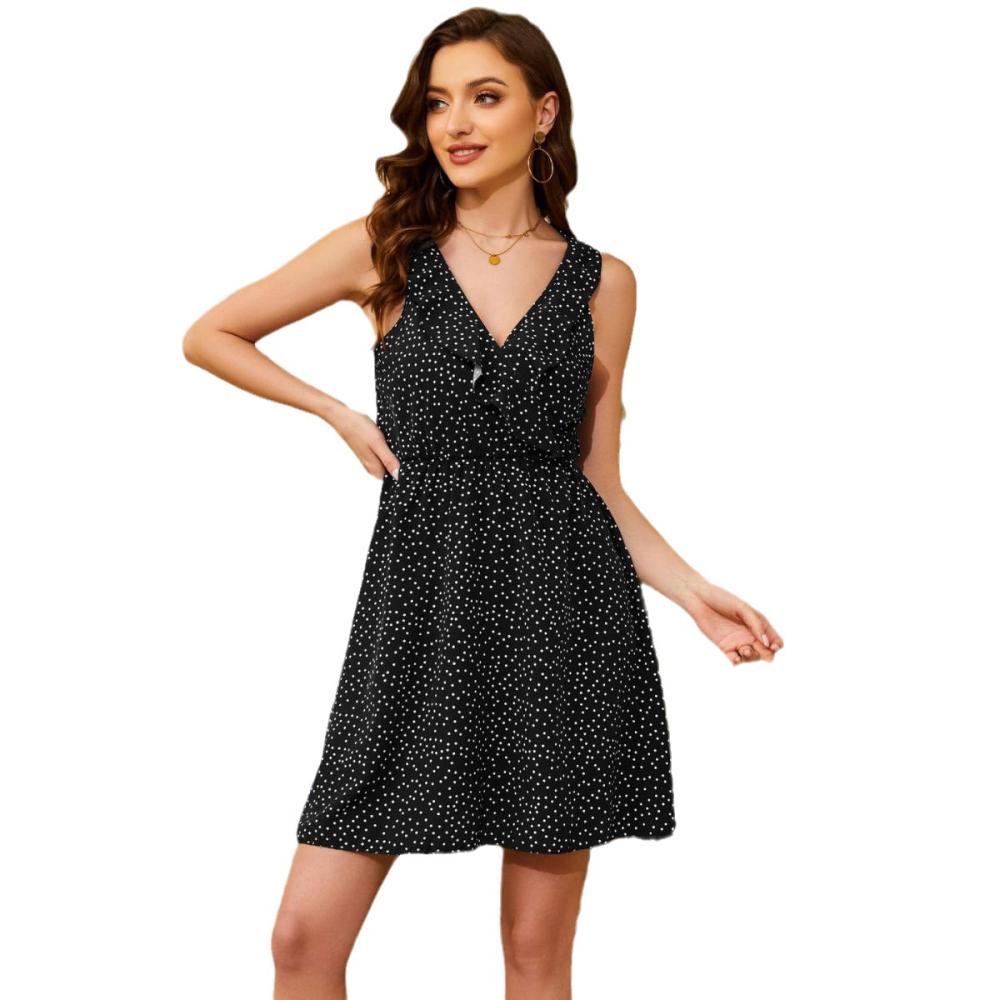 Dresses & Jumpsuits | Pure Cotton Spot Print Mini Shift Dress  – Womens Clothing Dresses & Jumpsuits