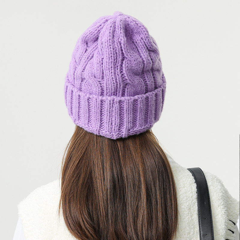 Hats, Gloves & Scarves | Knitted Cable Beanie Hat  – Womens Accessories Hats, Gloves & Scarves