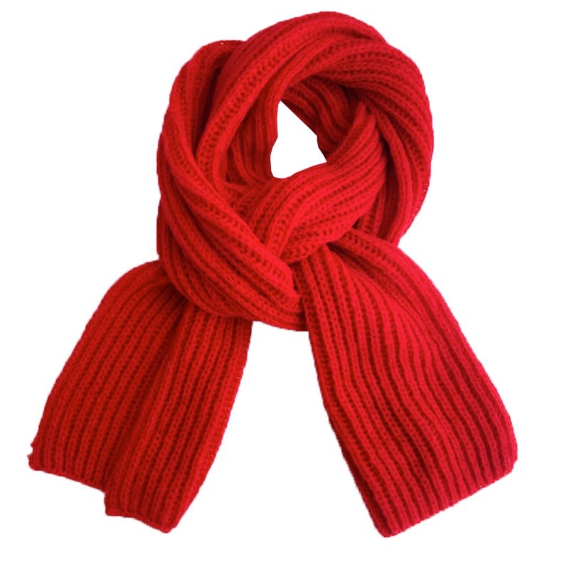 Hats, Gloves & Scarves | Merino Wool Rich Ribbed Knit Scarf With Cashmere  – Womens Accessories Hats, Gloves & Scarves