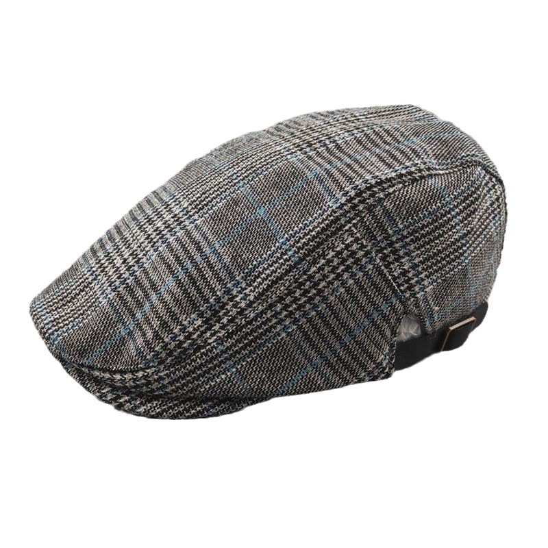 Hats, Scarves & Gloves | Pure Wool Checked Flat Cap  – Mens Accessories Hats, Scarves & Gloves