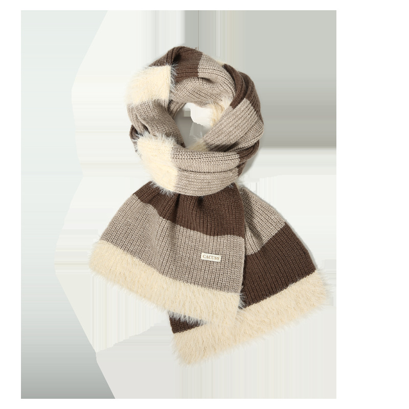 Hats, Scarves & Gloves | Striped Knitted Scarf  – Mens Accessories Hats, Scarves & Gloves