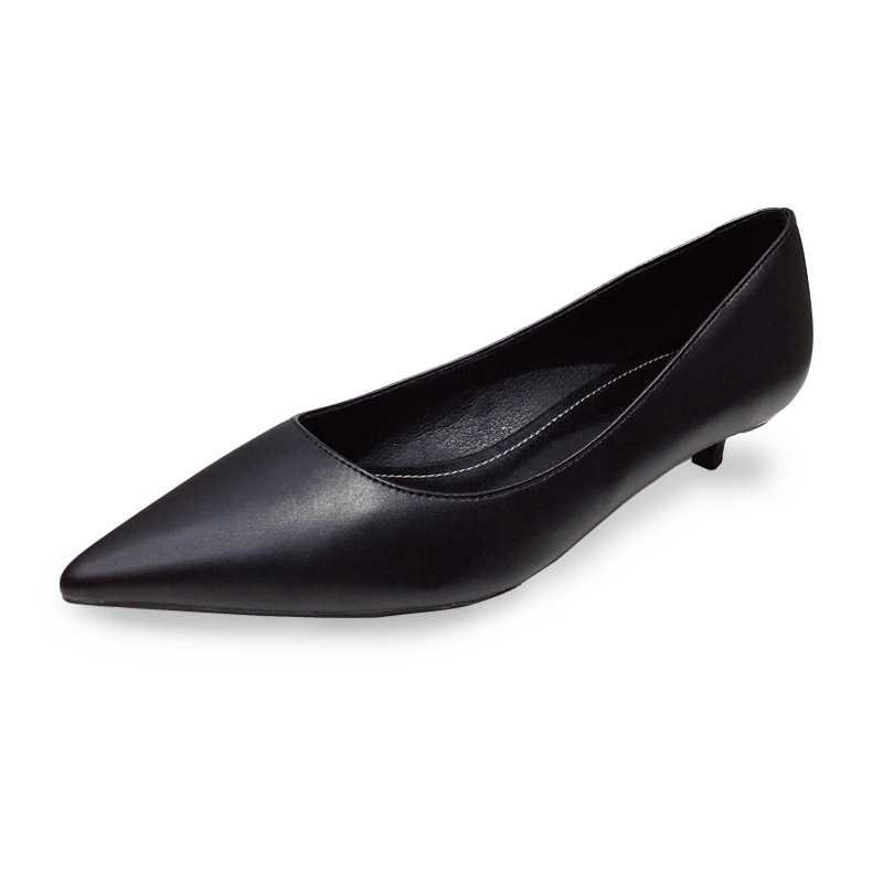 Heels | Kitten Heel Pointed Court Shoes  – Womens Footwear Heels