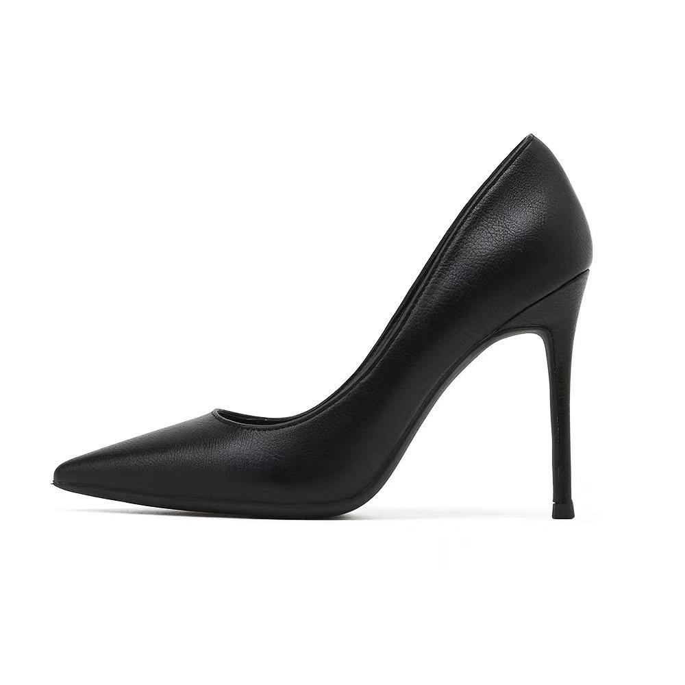 Heels | Stiletto Heel Pointed Court Shoes  – Womens Footwear Heels