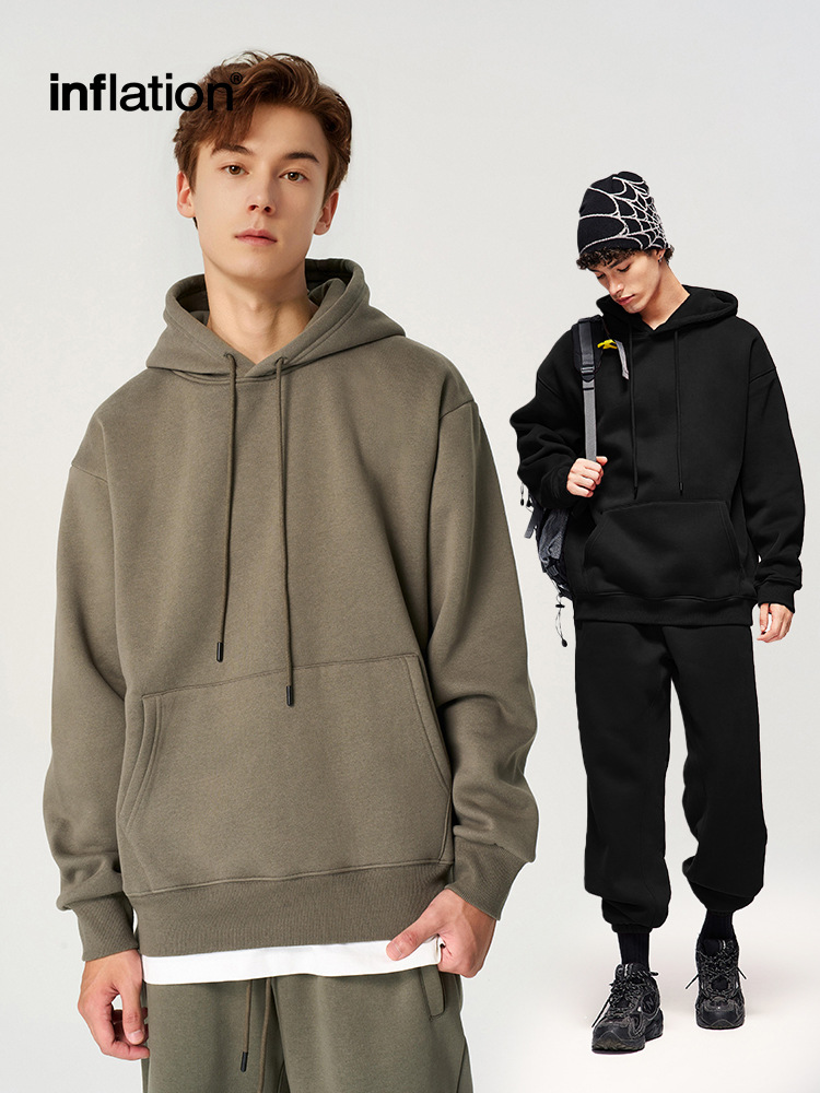 Hoodies & Sweatshirts | Oversized Cotton Rich Hoodie  – Mens Clothing Hoodies & Sweatshirts