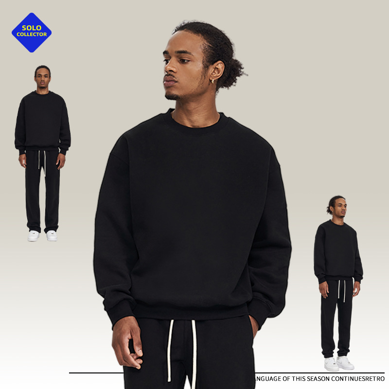 Hoodies & Sweatshirts | Pure Cotton Crew Neck Sweatshirt  – Mens Clothing Hoodies & Sweatshirts