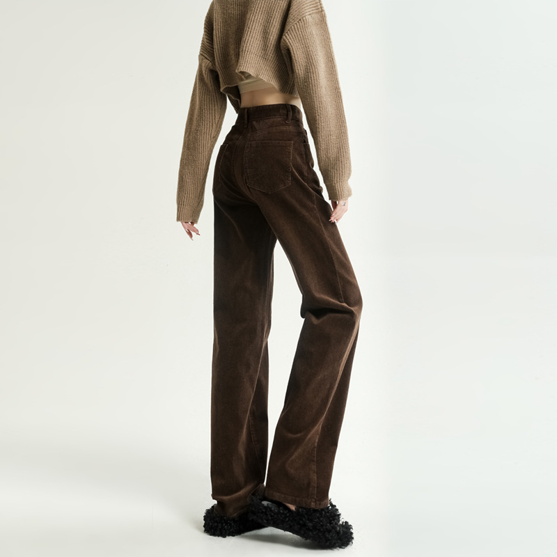 Pants | Cord Wide Leg Trousers  – Womens Clothing Pants