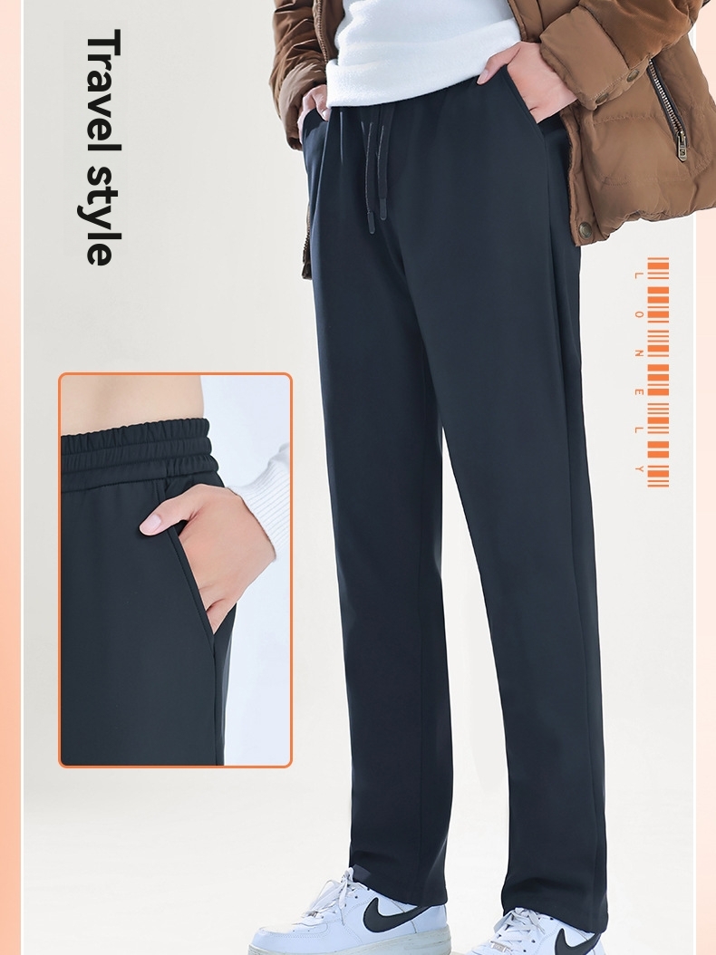 Pants | Jersey Drawstring Tapered Trousers  – Womens Clothing Pants