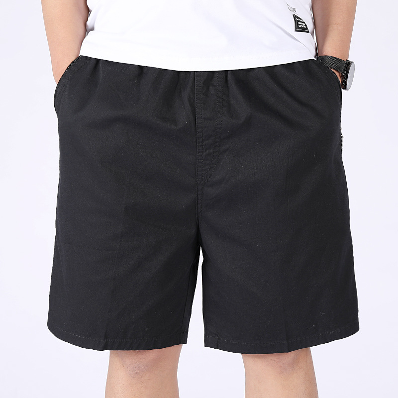 Pants | Pure Cotton Seersucker Elasticated Shorts  – Mens Clothing Mens