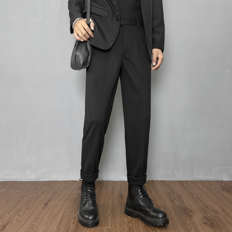 Pants | Slim Fit Tuxedo Trousers  – Mens Clothing Mens