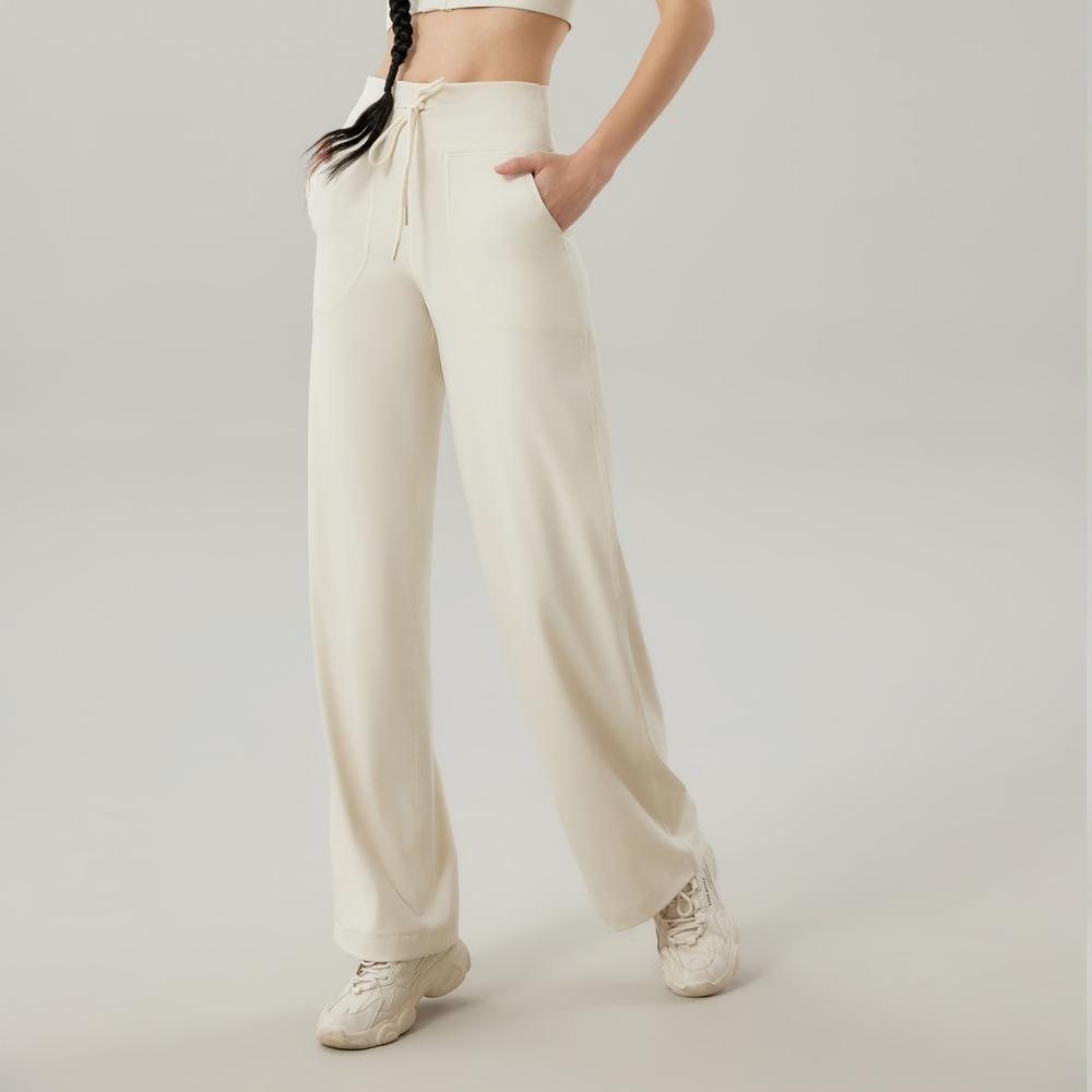 Pants | Wool-Blend Trousers  – Womens Clothing Pants