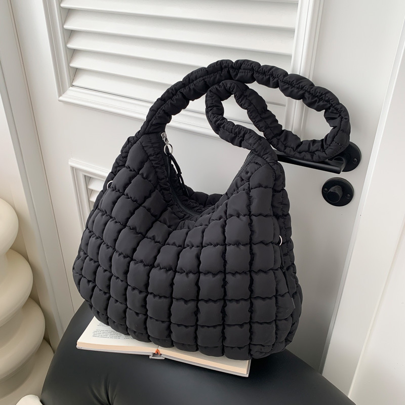 Purses & Handbags | Nylon Quilted Shoulder Bag  – Womens Accessories Purses & Handbags