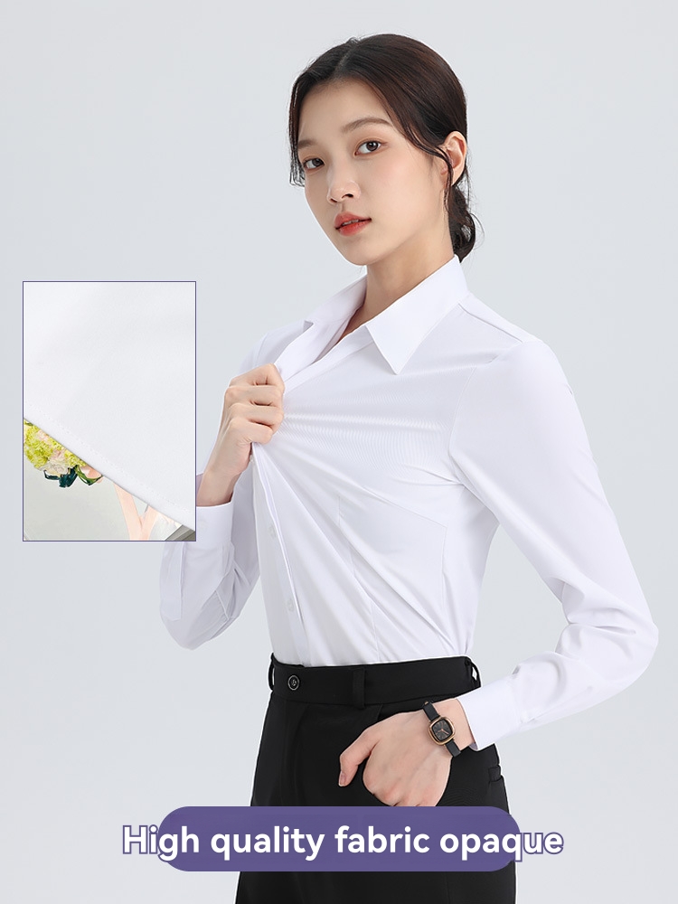 Shirts & Blouses | Cotton Rich Fitted Collared Shirt  – Womens Clothing Shirts & Blouses