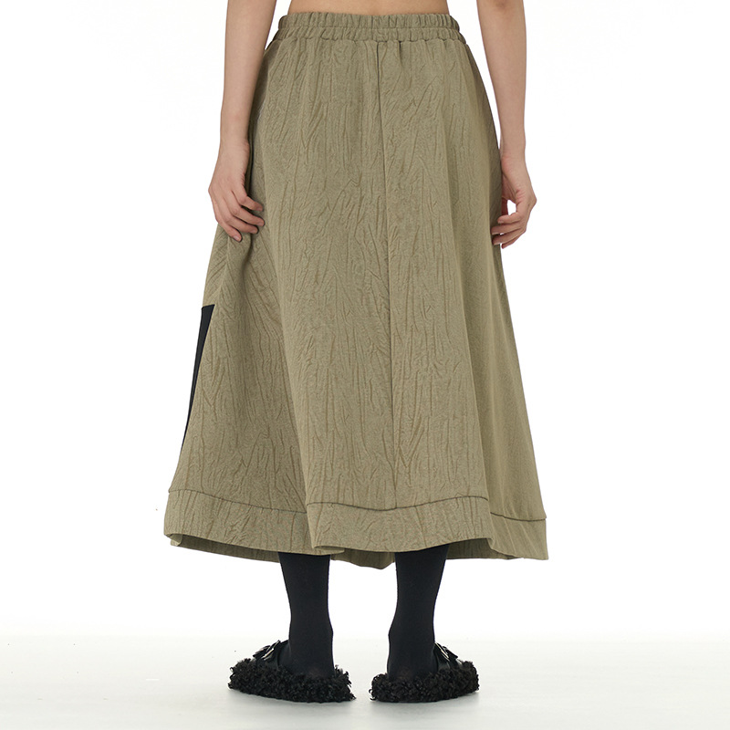 Skirts | Pure Cotton Jacquard Check Maxi Skirt  – Womens Clothing Skirts