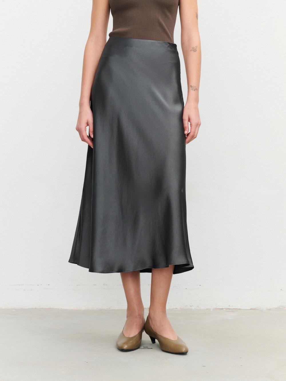 Skirts | Satin Midaxi Slip Skirt  – Womens Clothing Skirts