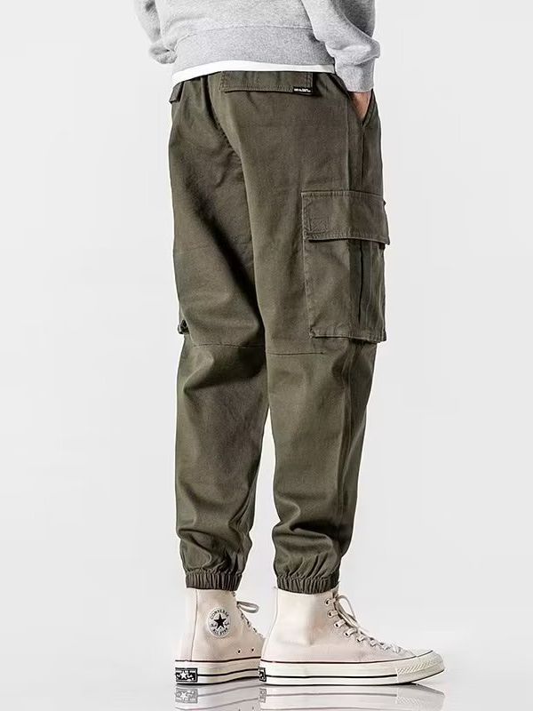 Sportswear & Activewear | Cotton Rich Textured Cargo Joggers  – Mens Clothing Mens