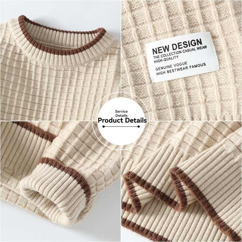 Sweaters & Cardigans | Cable Knit Tipped Detail Relaxed Jumper  – Womens Clothing Sweaters & Cardigans