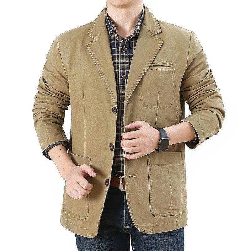 Sweaters & Cardigans | Cotton Modal Knitted Blazer  – Mens Clothing Mens