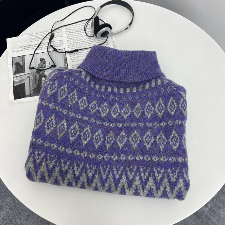 Sweaters & Cardigans | Fairisle Crew Neck Jumper  – Womens Clothing Sweaters & Cardigans